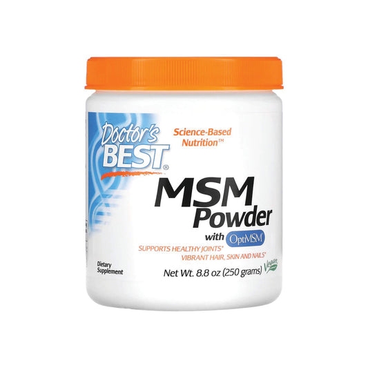 Doctor's Best, MSM (OptiMSM) Powder - 250 grams