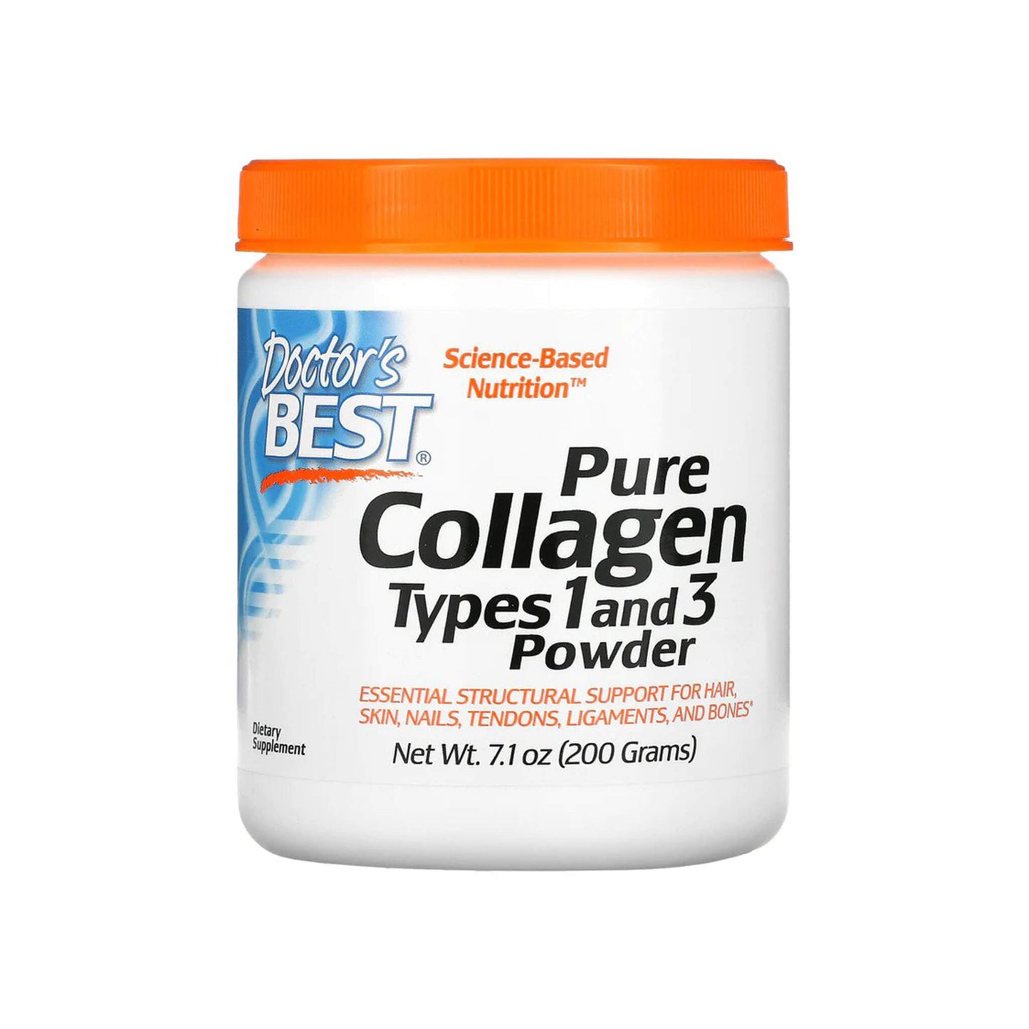 Doctor's Best Pure Collagen Types 1 and 3 - 200 grams