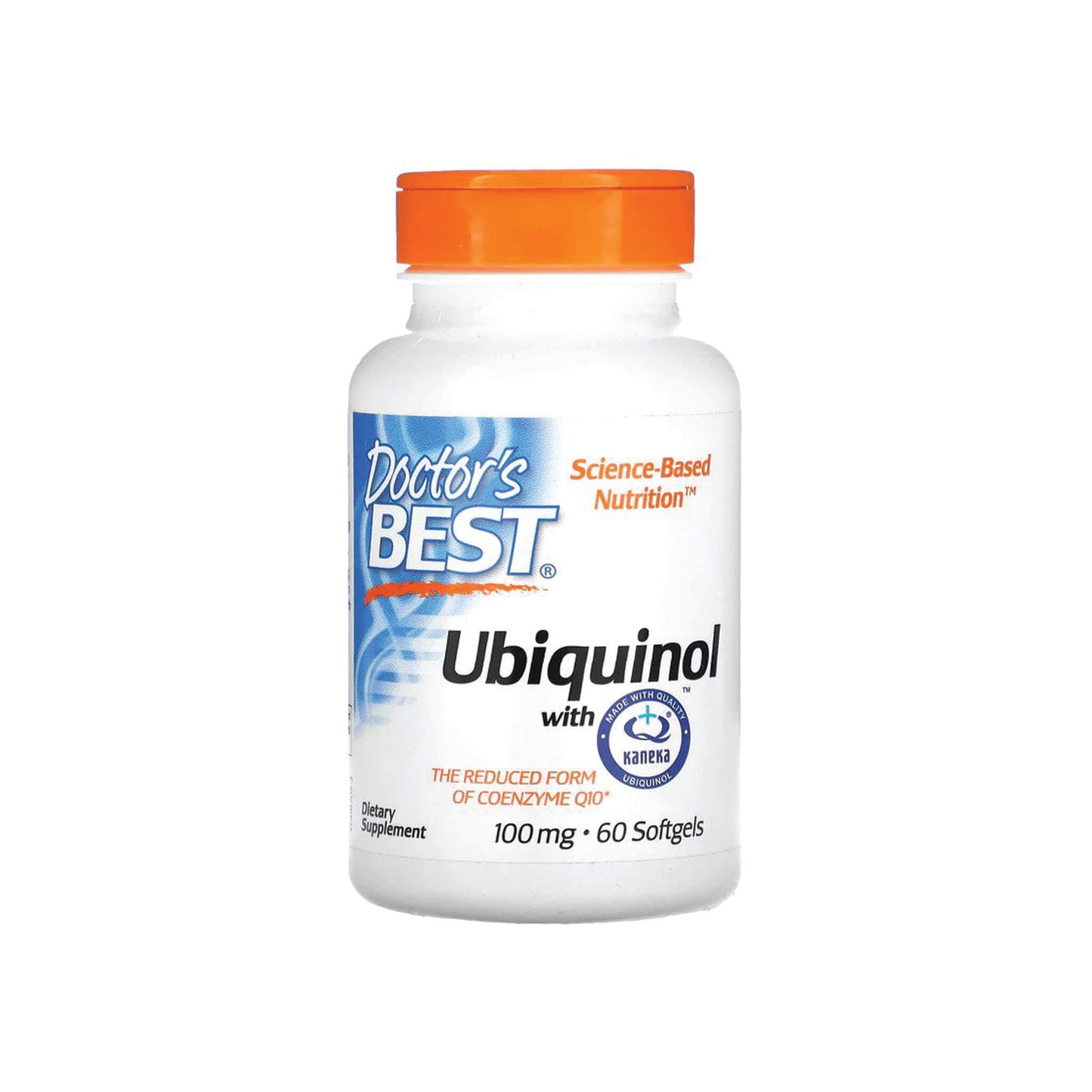 Doctor's Best, Ubiquinol with Kaneka, 100 mg - 60 Soft Gels