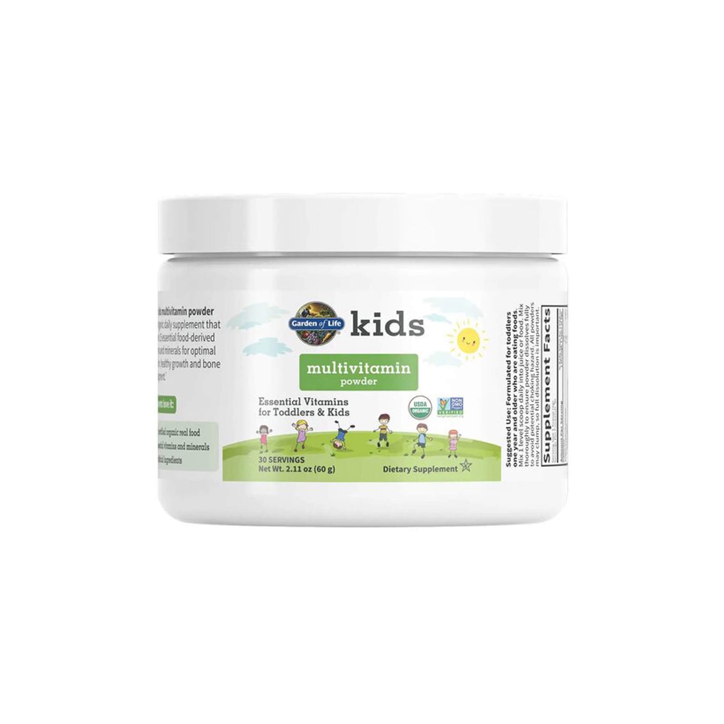 Garden of Life, Kids Multivitamin Powder (1-3y) - 60 Grams
