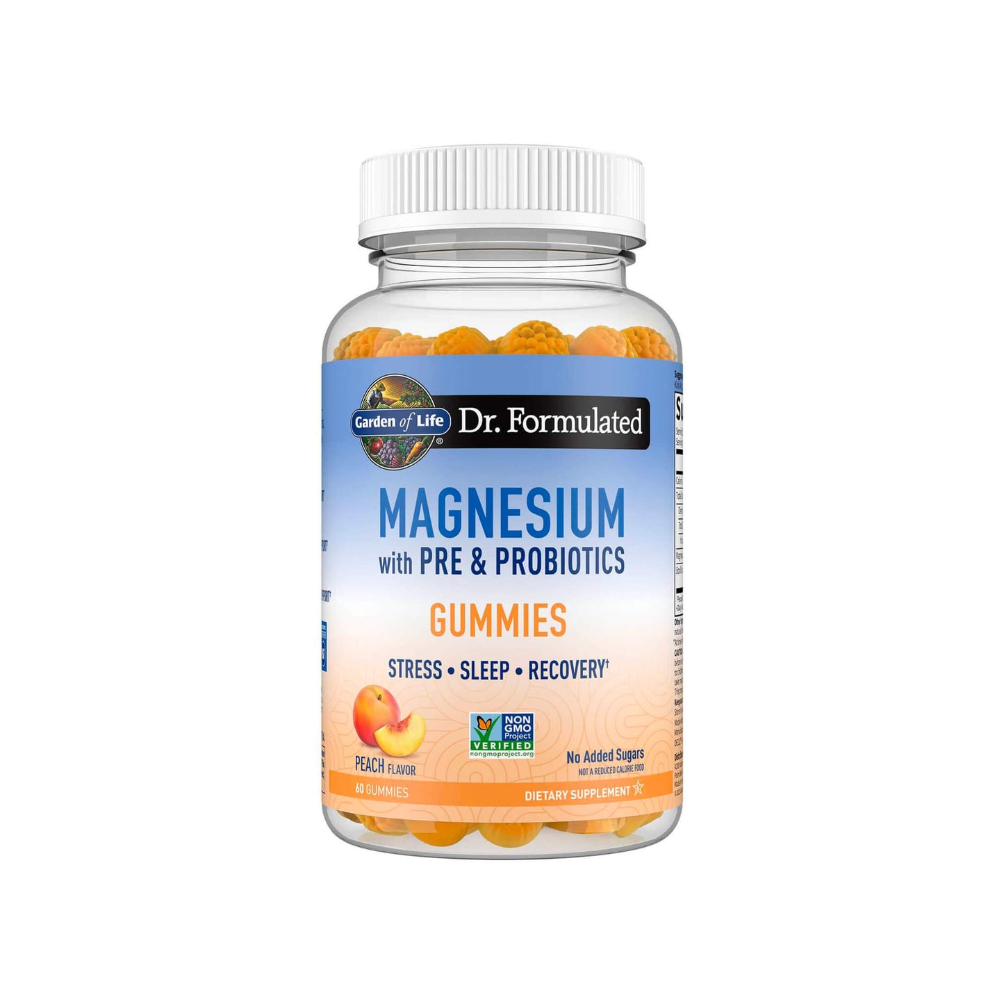 Garden of Life, Dr. Formulated Magnesium with Pre & Probiotics Gummies - 60 Gummies