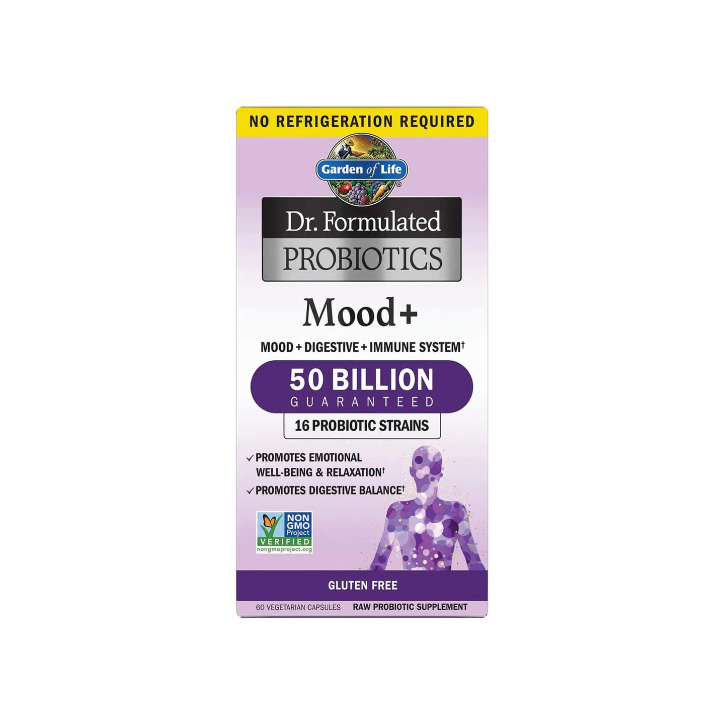 Garden of Life Microbiome Mood+ - 60 Capsules