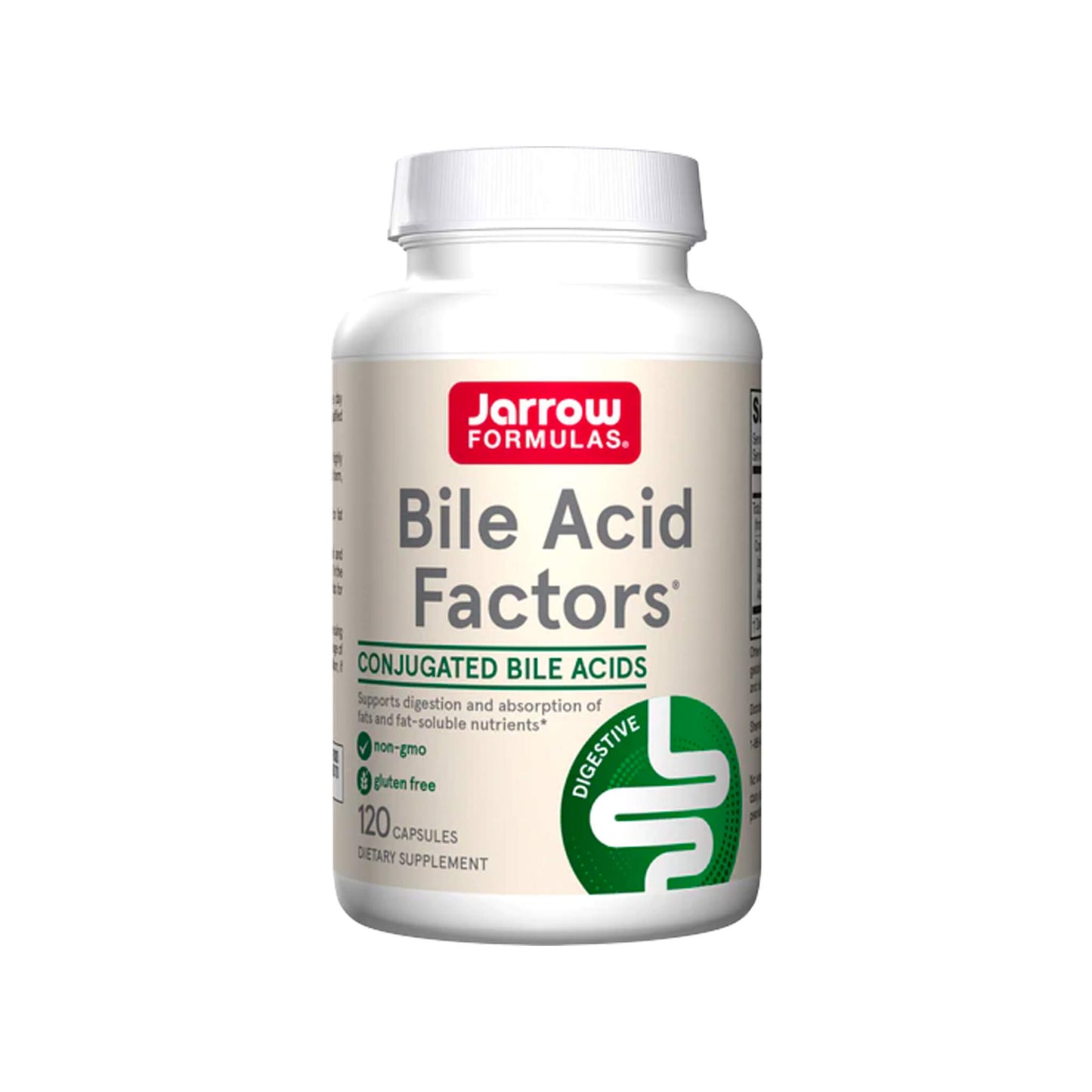 Jarrow Formulas Bile Acid Factors - 120 Capsules