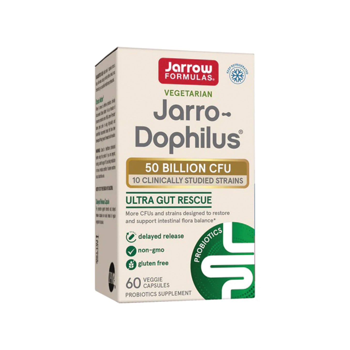 Jarrow Formulas Jarro-Dophilus Ultra Gut Rescue, 50 Billion CFU - 60 Veg Caps