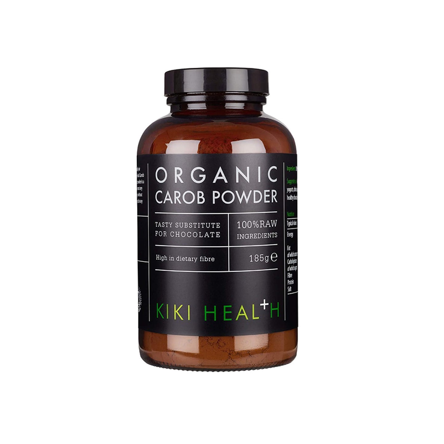 Kiki Health, Carob Powder Organic - 185 Grams