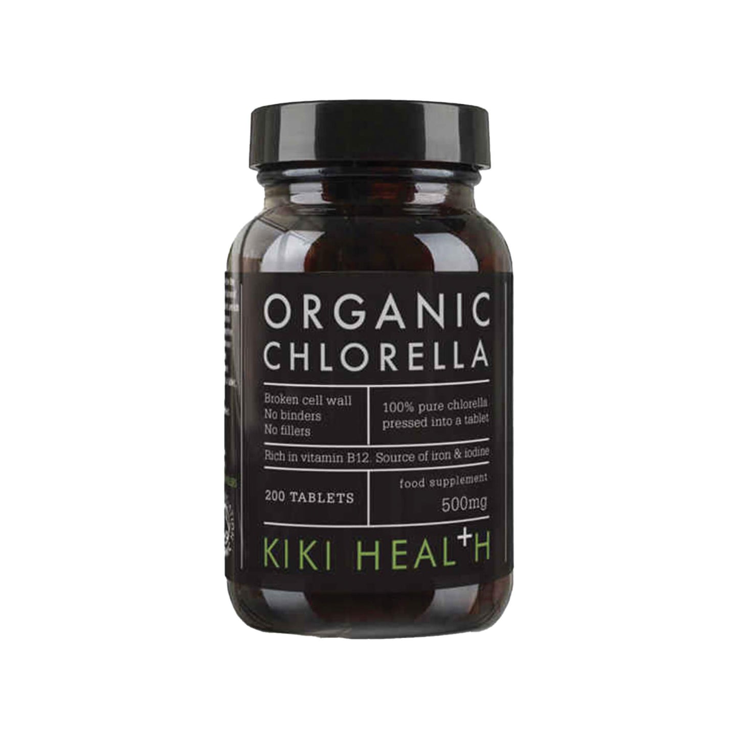Kiki Health, Chlorella, Organic – 200 Tablets