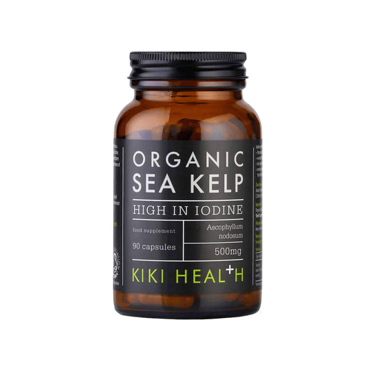 Kiki Health, Organic Sea Kelp, 500 mg - 90 Capsules