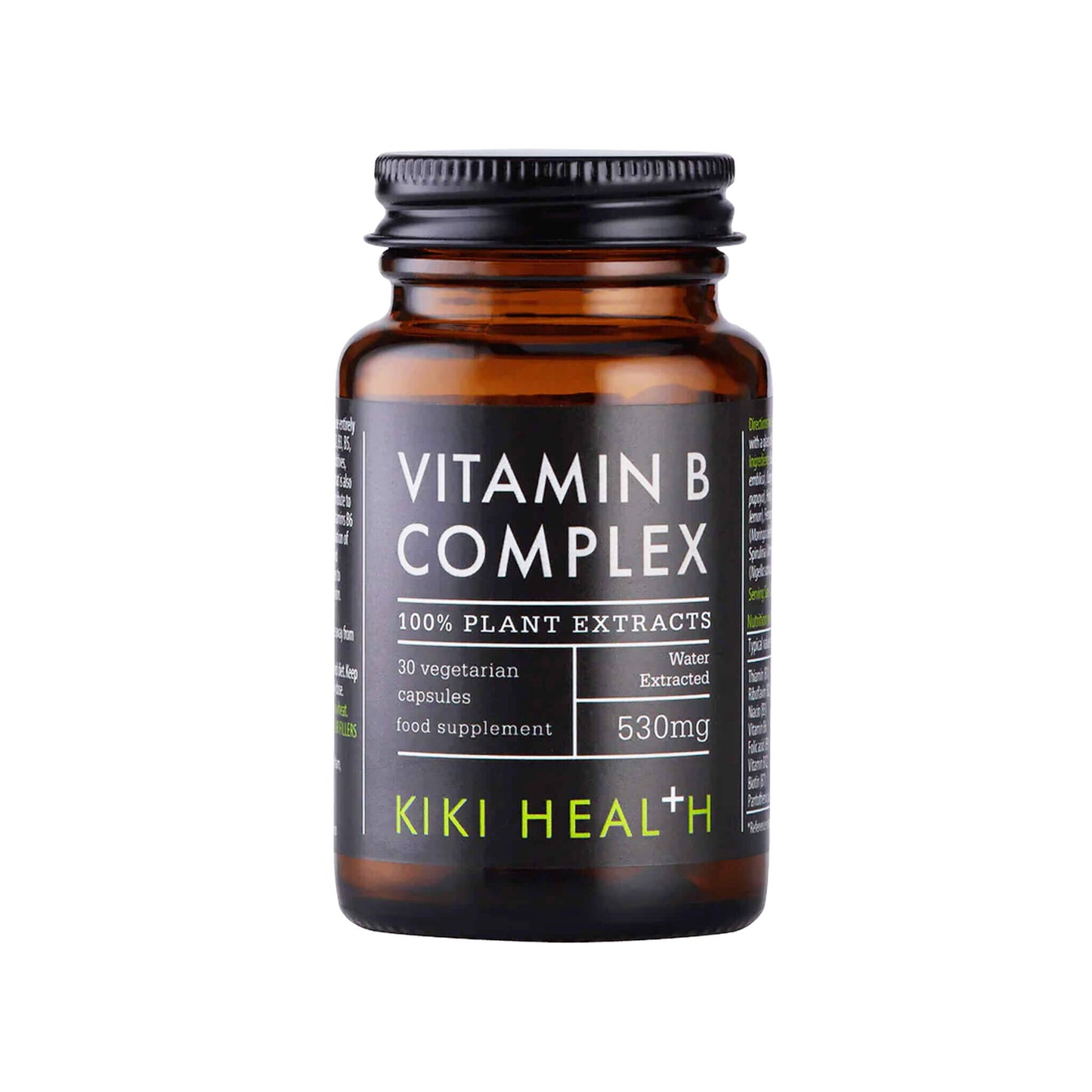 Kiki Health, Vitamin B Complex - 30 Veg Capsules