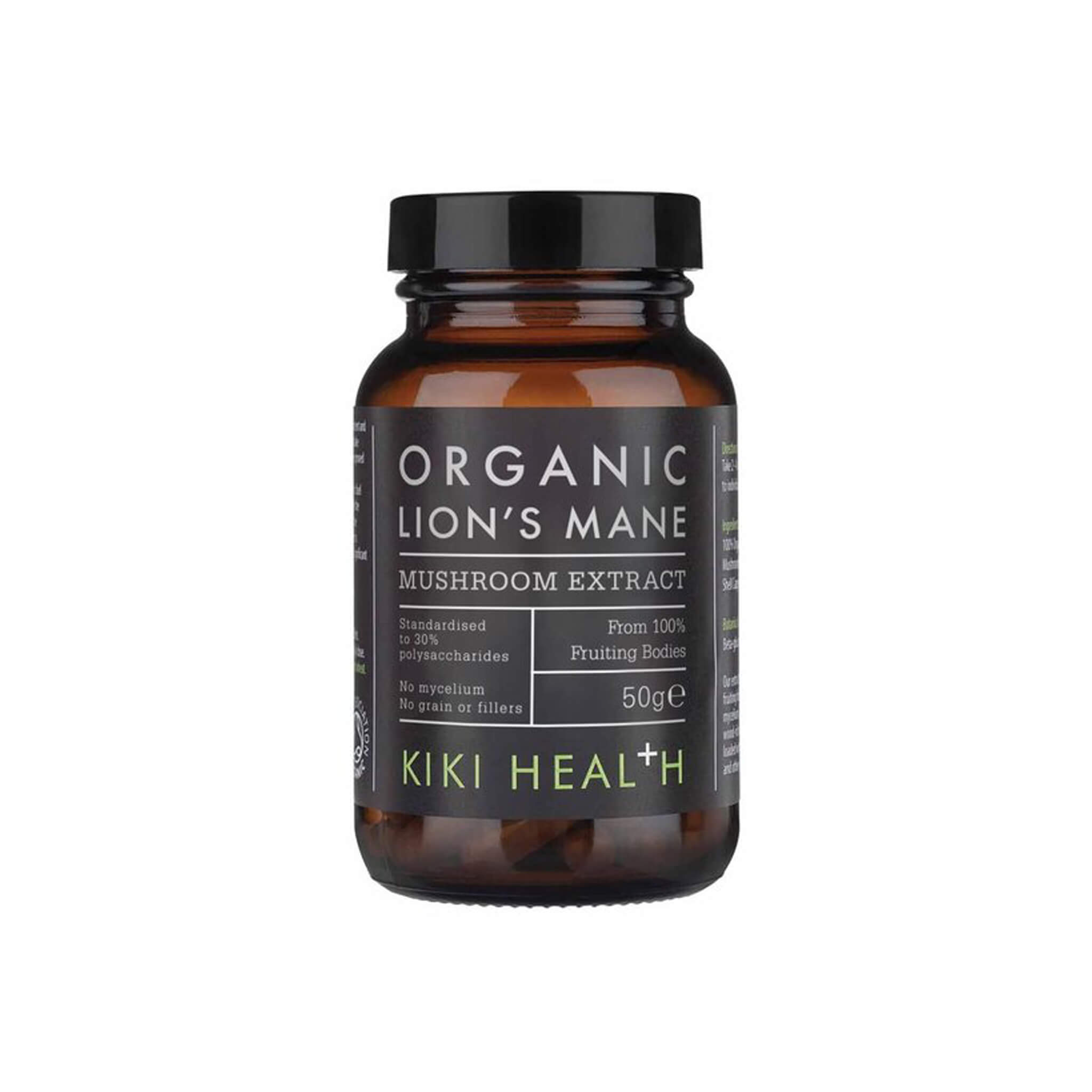 Kiki Health, Lion's Mane Extract Organic - 50 Grams – Suppist