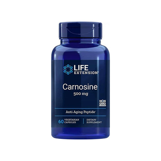 Life Extension, Carnosine, 500 mg - 60 Veg Capsules