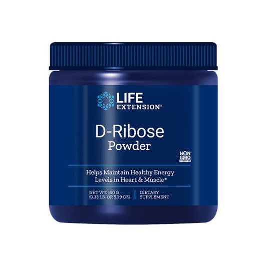 Life Extension D-Ribose Powder - 150 grams