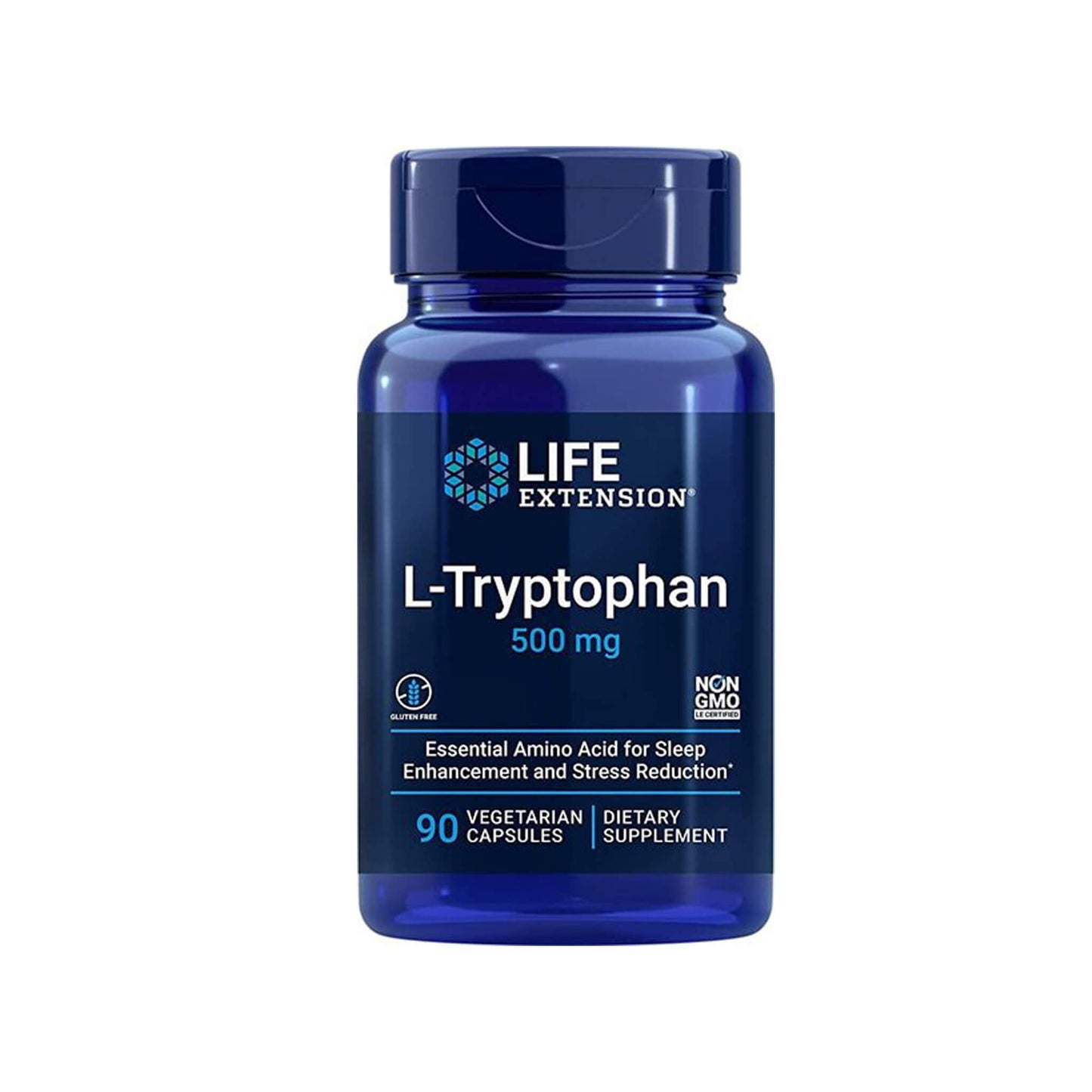 Life Extension, L-Tryptophan, 500 mg - 90 Veg Capsules