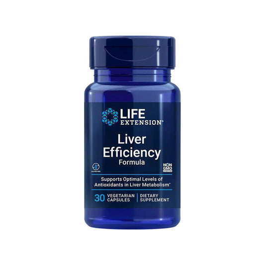 Life Extension Liver Efficiency Formula - 30 Veg Capsules