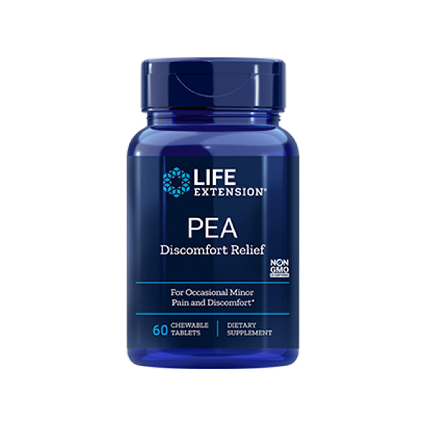 Life Extension PEA Discomfort Relief - 60 Chewable Tablets