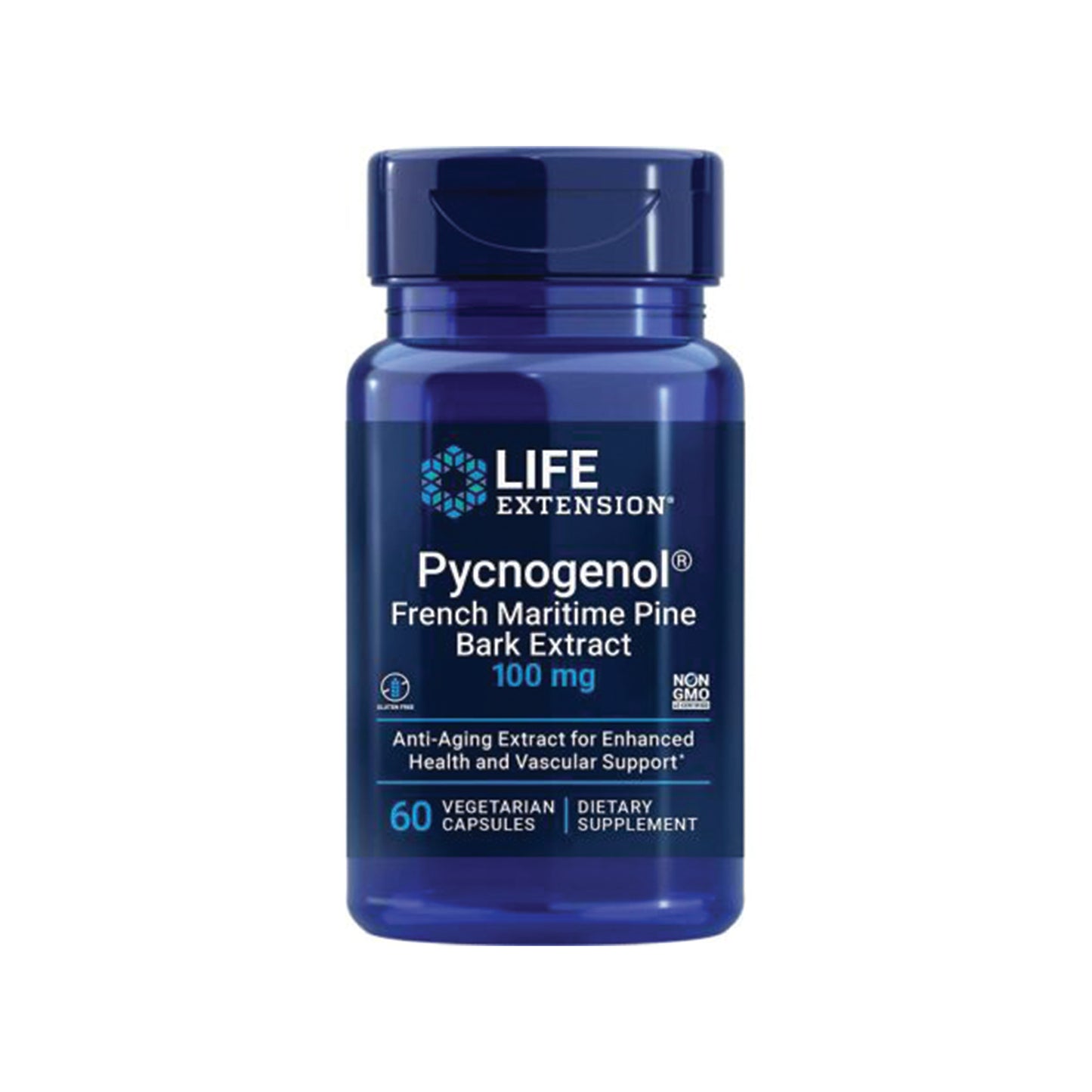 Life Extension, Pycnogenol French Maritime Pine Bark Extract, 100 mg - 60 Veggie Caps