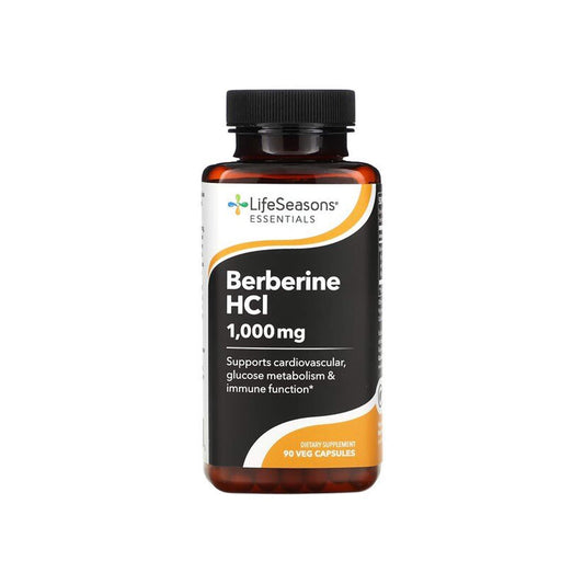 LifeSeasons, Berberine HCl - 90 Veg Capsules