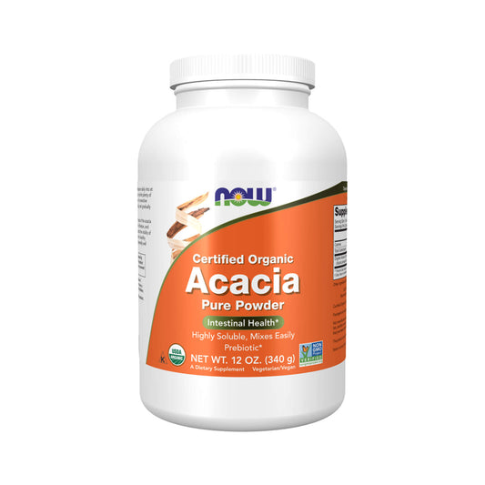 NOW Foods, Acacia Pure Powder - 340 Grams