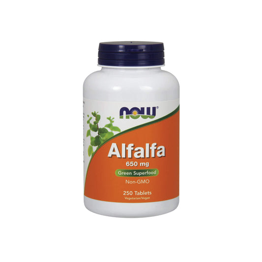 NOW Foods, Alfalfa, 650mg - 250 tablets