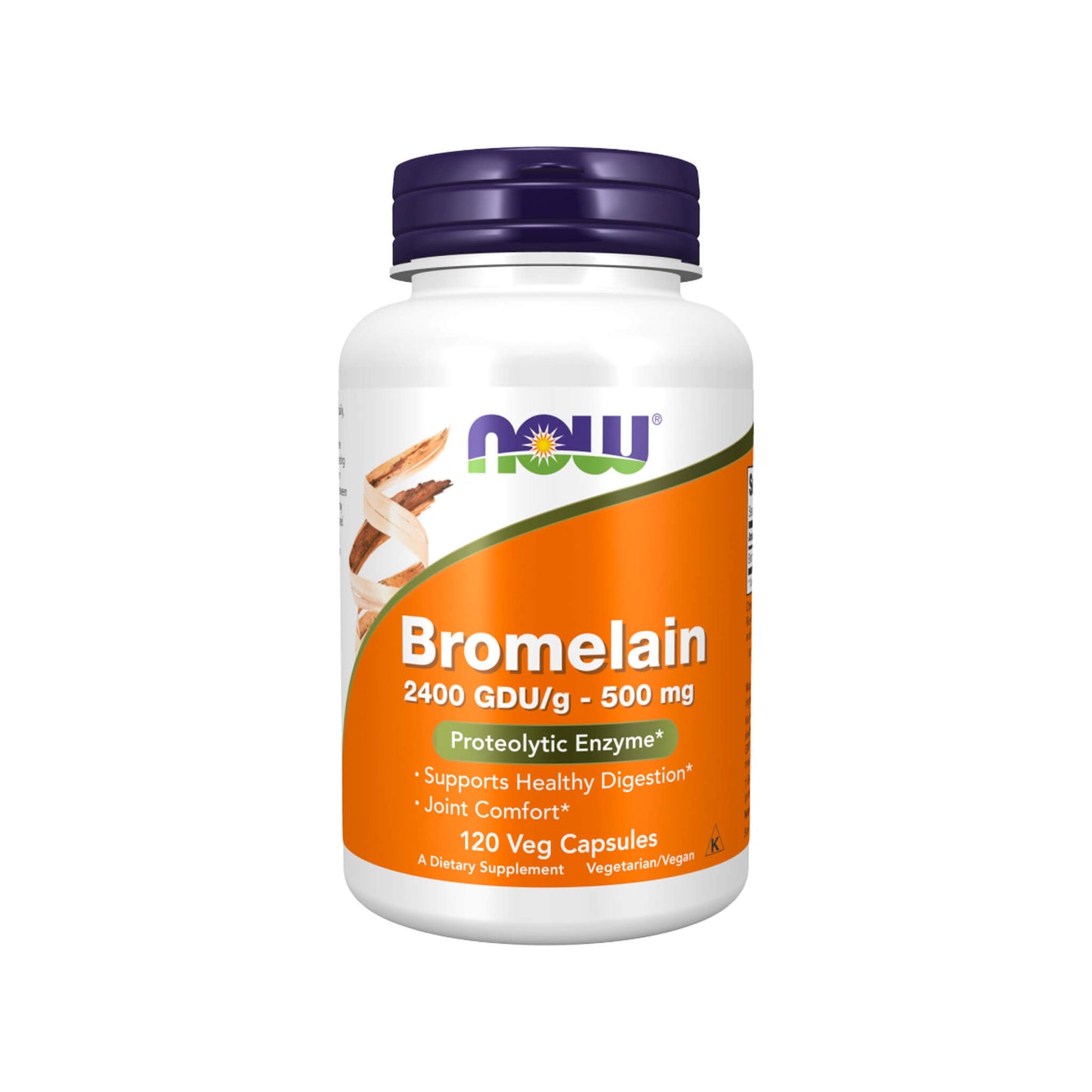 NOW Foods Bromelain, 500mg - Vegetable Capsules