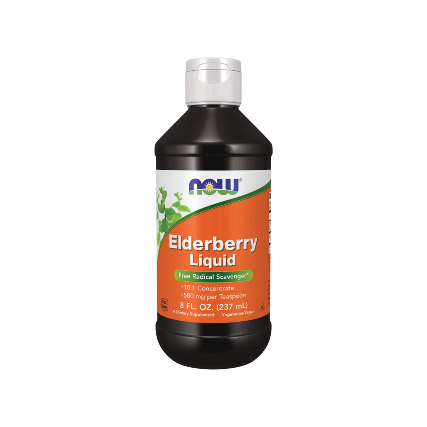 NOW Foods Elderberry, Liquid - 237 ml.