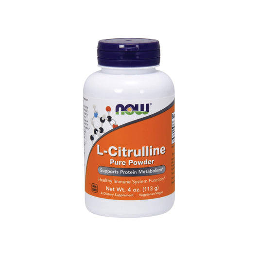 NOW Foods L-Citrulline, Pure Powder - 113 grams