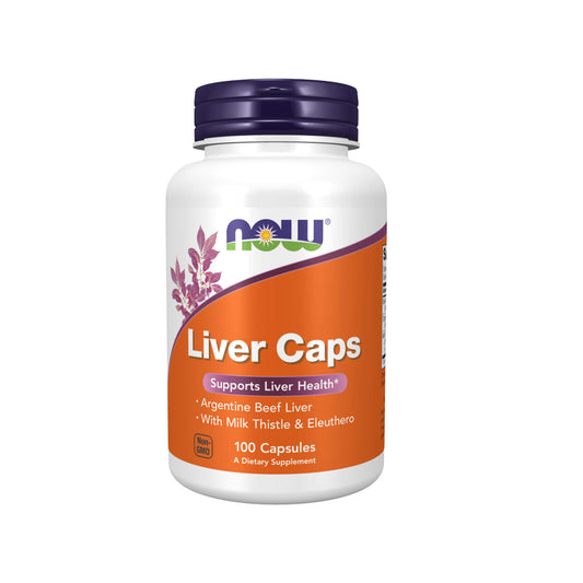 NOW Foods, Liver Caps - 100 Capsules