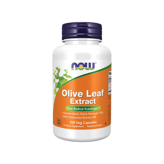 NOW Foods Olive Leaf Extract, 500mg - 120 Veg Capsules