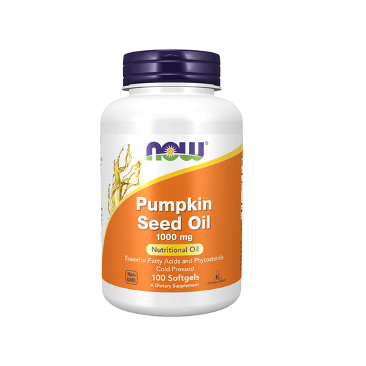 NOW Foods, Pumpkin Seed Oil, 1000 mg - Soft Gels