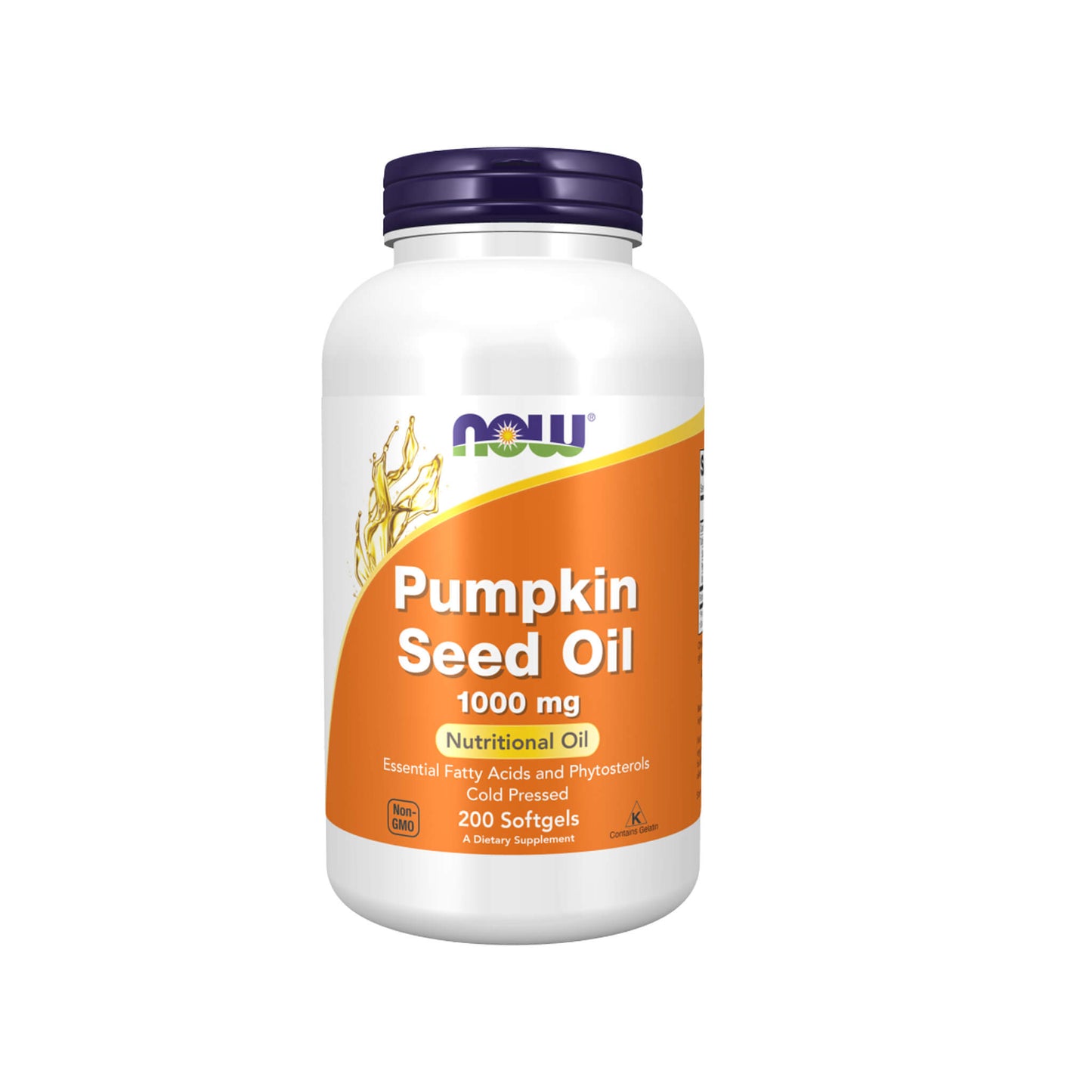 NOW Foods, Pumpkin Seed Oil, 1000 mg - Soft Gels