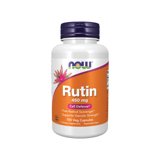 NOW Foods Rutin, 450 mg - 100 Veg Capsules