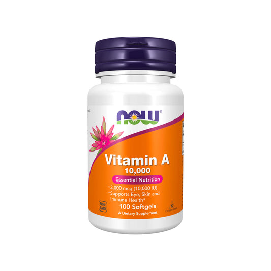 NOW Foods, Vitamin A, 10 000 IU - 100 Soft Gels