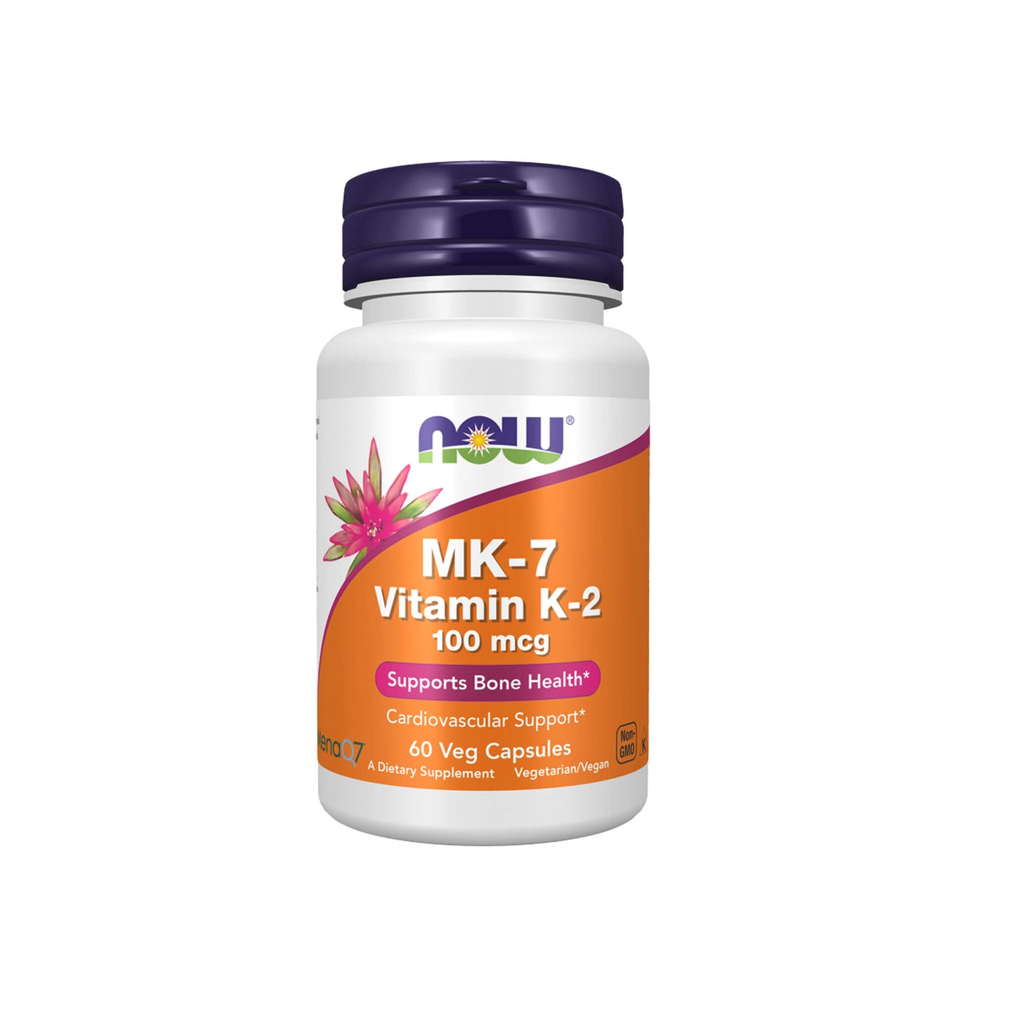 NOW Foods, MK-7 Vitamin K-2, 100 mcg - Veg Capsules