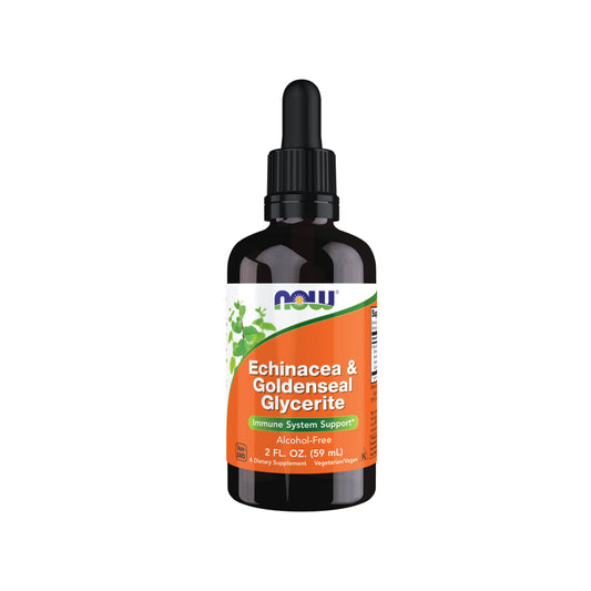 NOW Foods, Echinacea & Goldenseal Plus - 59 ml