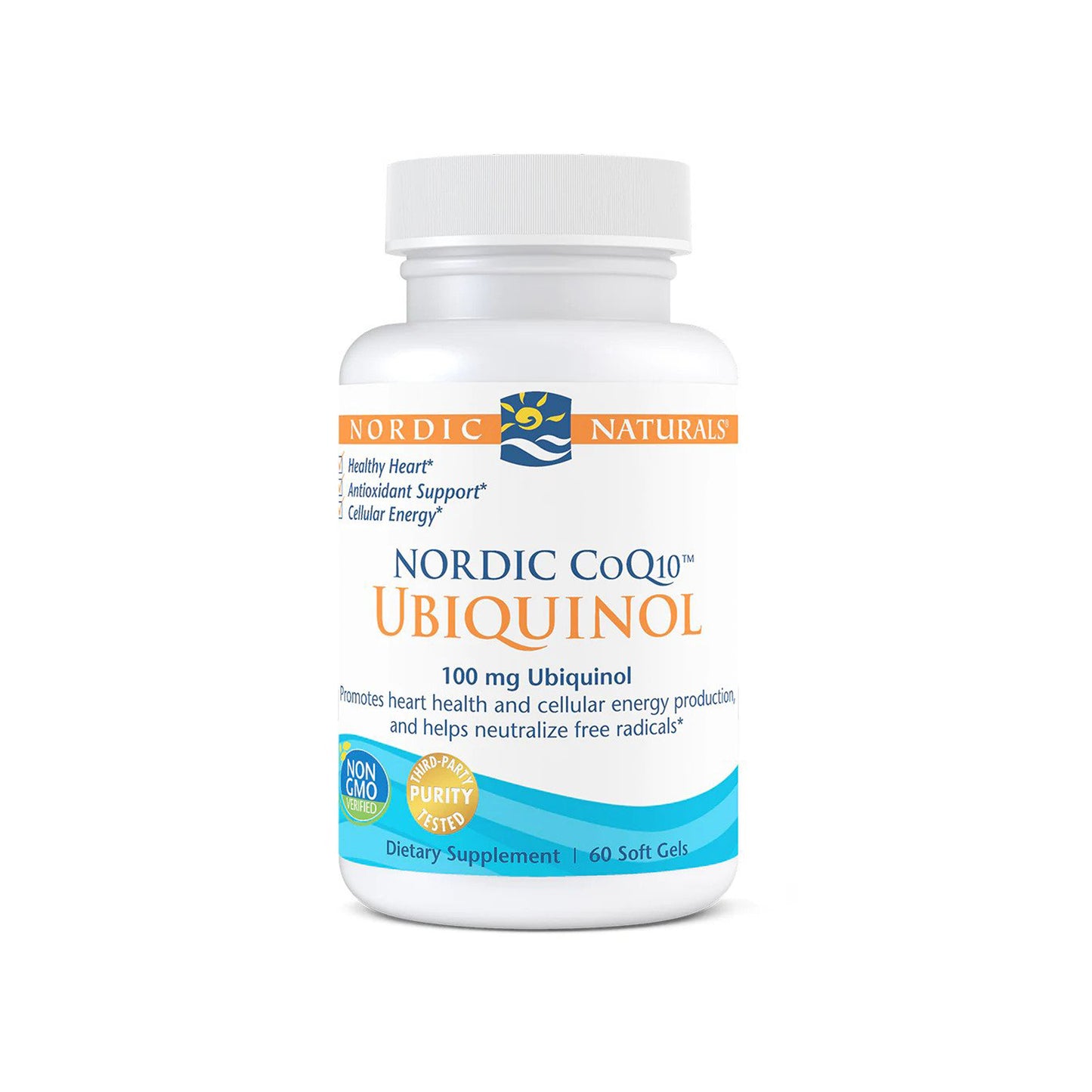 Nordic Naturals, CoQ10 Ubiquinol, 60 Soft gels