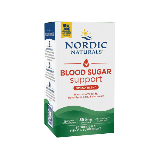 Nordic Naturals Omega Blood Sugar, 896mg - 60 Soft Gels