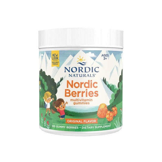 Nordic Naturals, Nordic Berries Multivitamin - Gummy Berries Original Flavour (3y+)