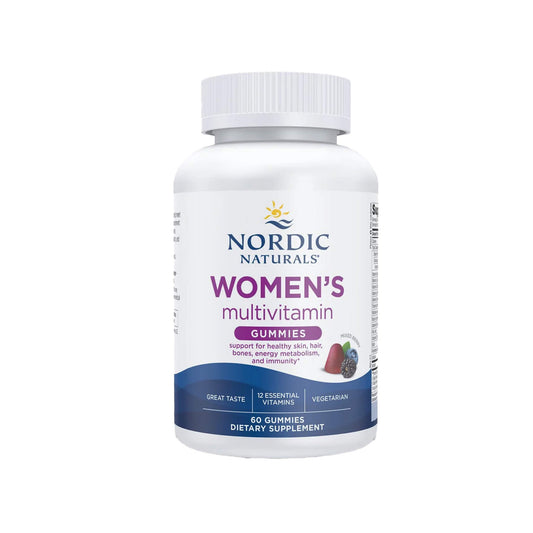 Nordic Naturals, Women's Multivitamin Gummies, Mixed Berry - 60 Gummies