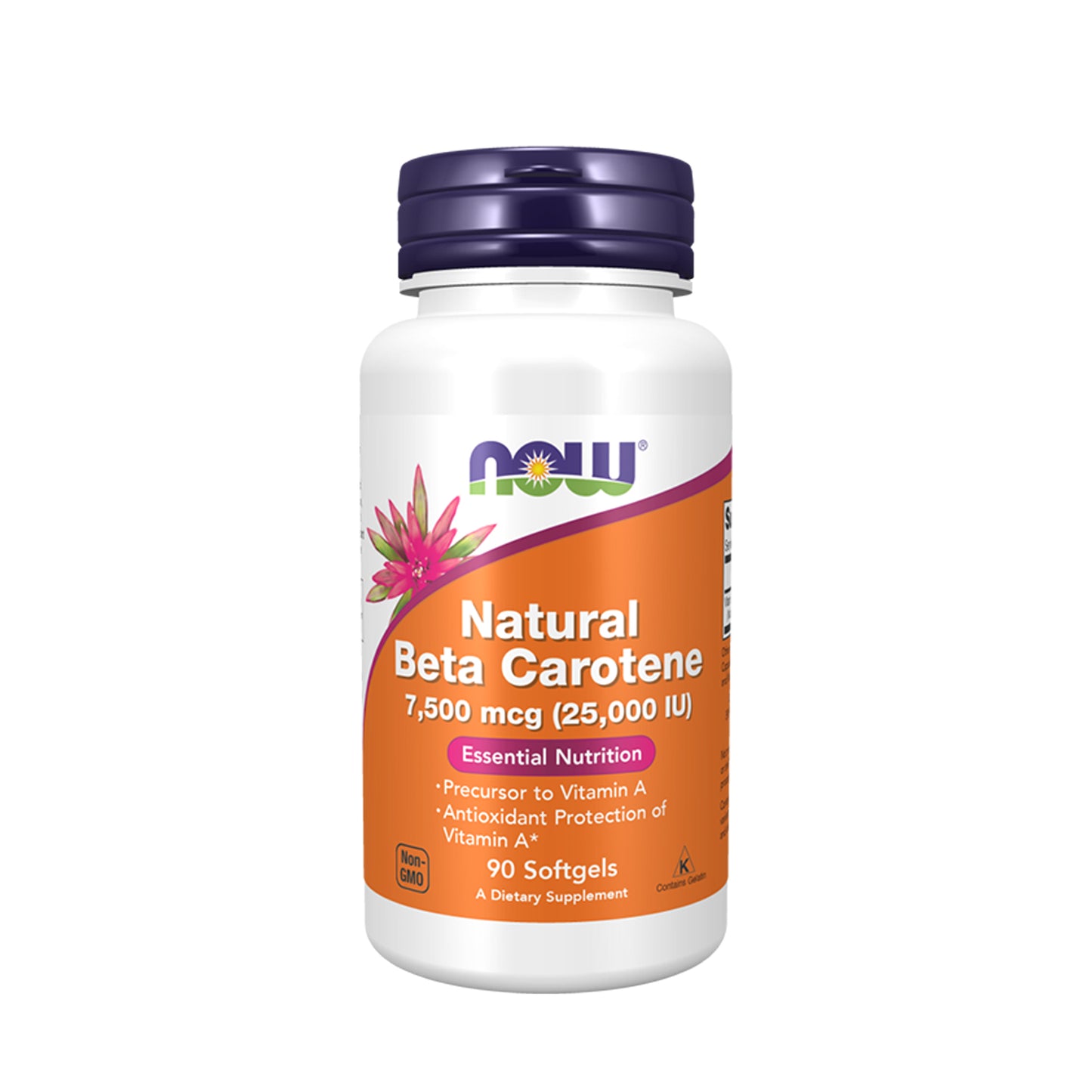 NOW Foods, Natural Beta Carotene (Vitamin A), 90 Soft gels