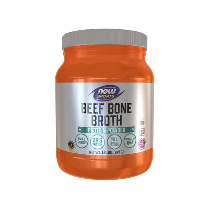 NOW Foods Bone Broth Powder, Beef, 544 grams