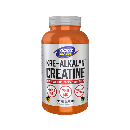 NOW Sports Kre-Alkalyn Creatine, 240 Capsules