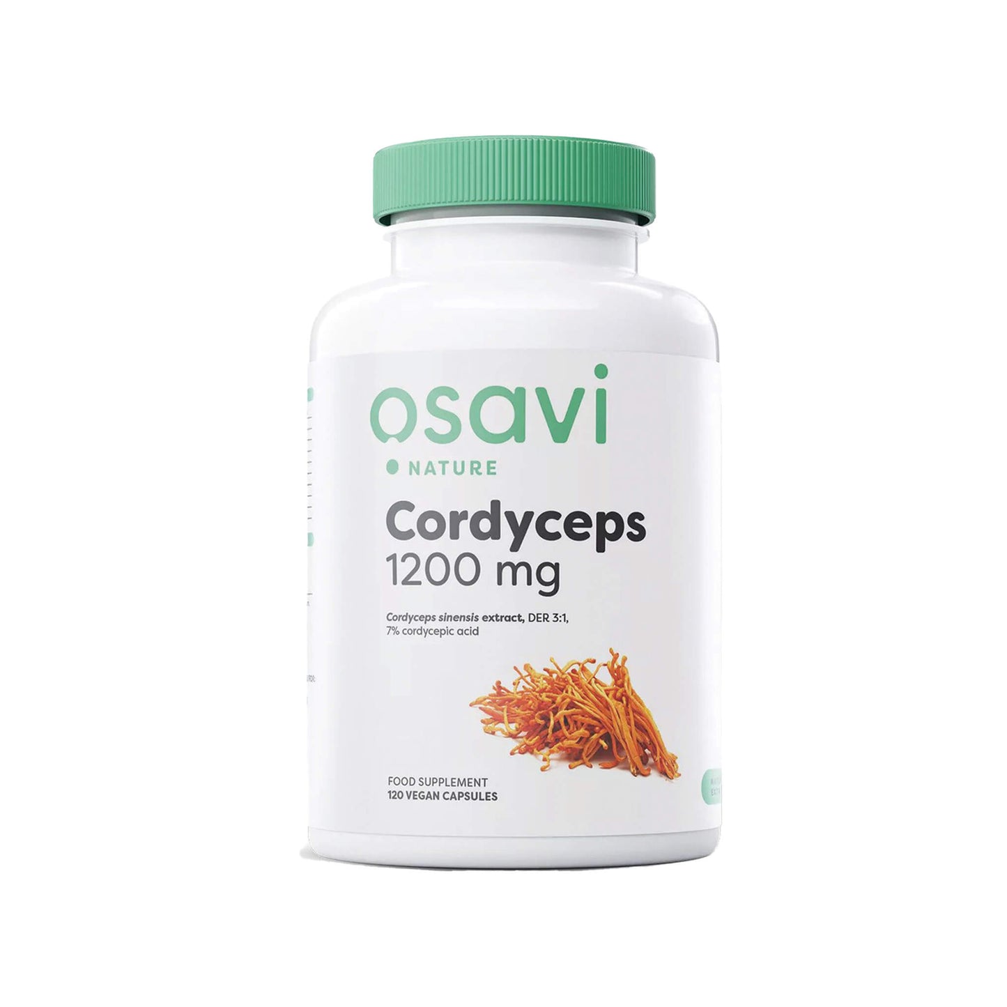 Osavi, Cordyceps, 1200 mg - vegan capsules