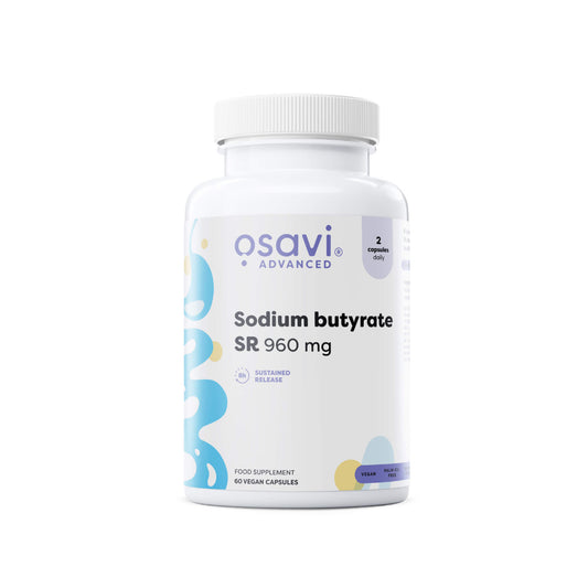 Osavi, Sodium butyrate SR, 960 mg - Vegan Capsules