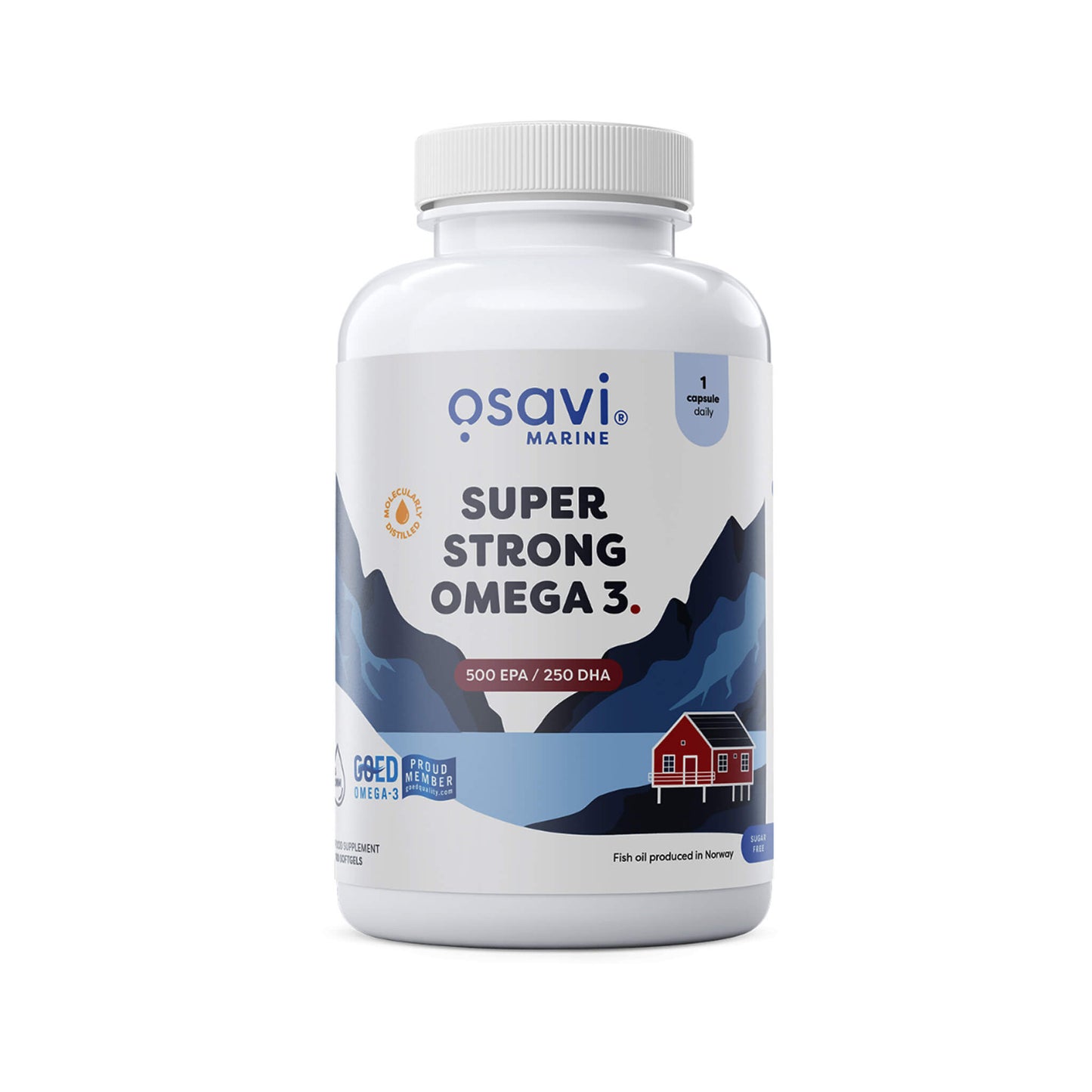 Osavi, Super Strong Omega 3, 500 EPA / 250 DHA - Soft Gels