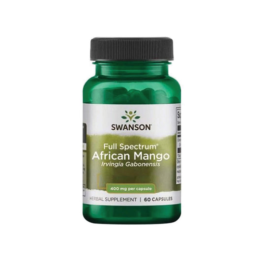 Swanson, Full Spectrum African Mango (Irvingia Gabonensis), 400 mg - 60 Capsules