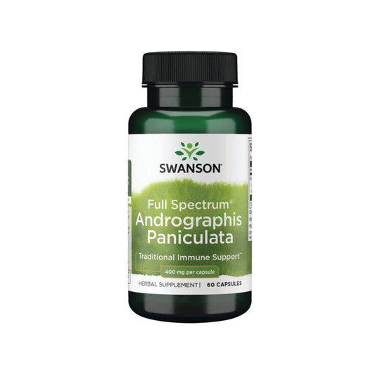 Swanson, Full Spectrum Andrographis Paniculata, 400 mg - 60 Capsule