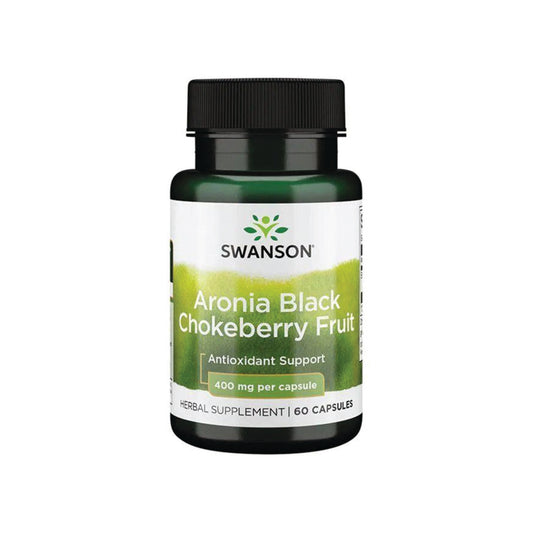 Swanson, Aronia Black Chokeberry Fruit, 400 mg - 60 Caps