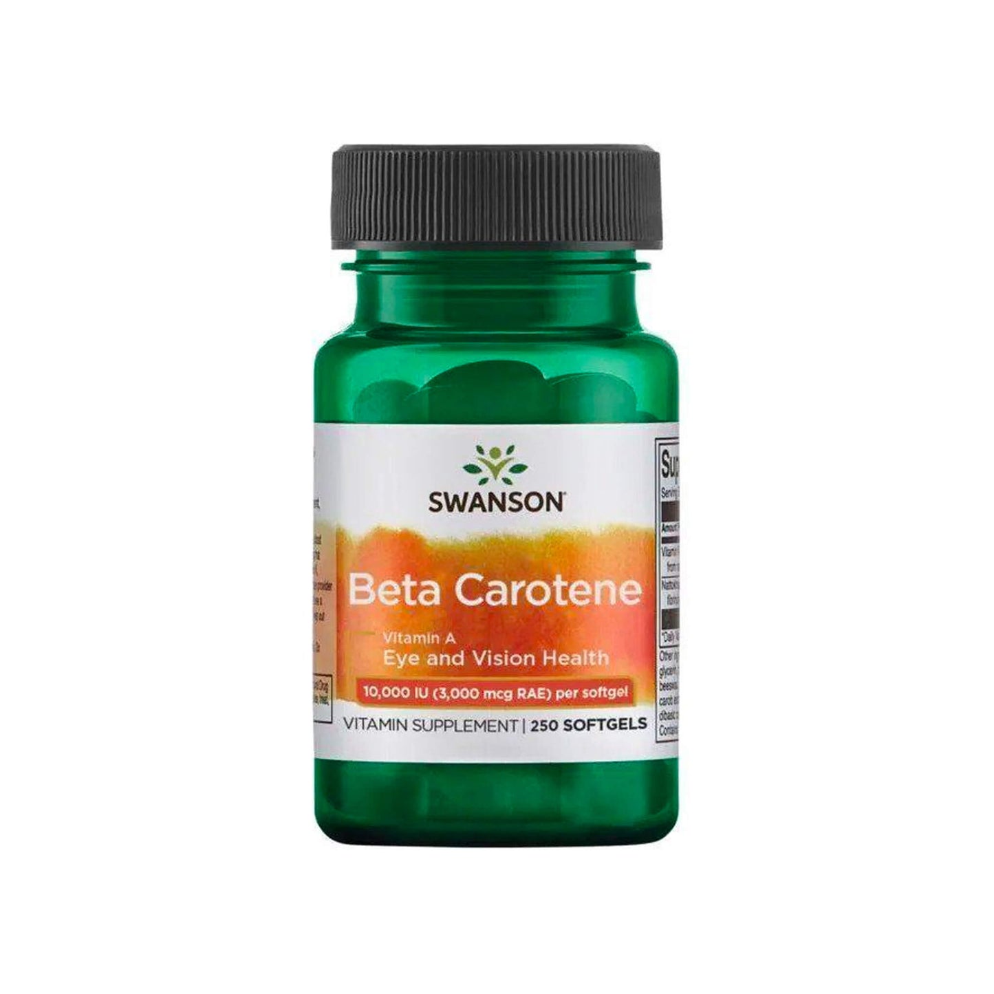 Swanson, Beta-Carotene (Vitamin A), 10 000 IU - Soft Gels