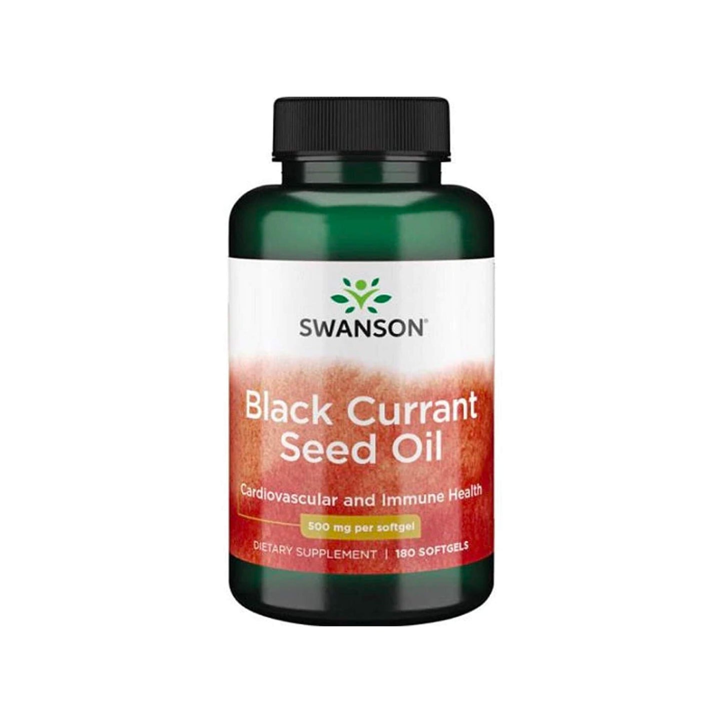 Swanson Black Currant Seed Oil, 500mg - 180 Soft Gels