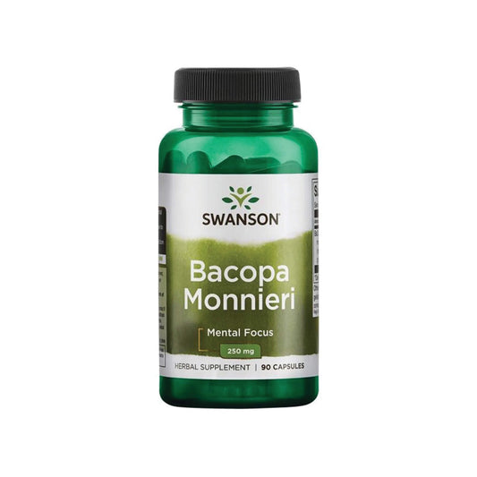 Swanson, Bacopa Monnieri, 250mg - 90 Capsules