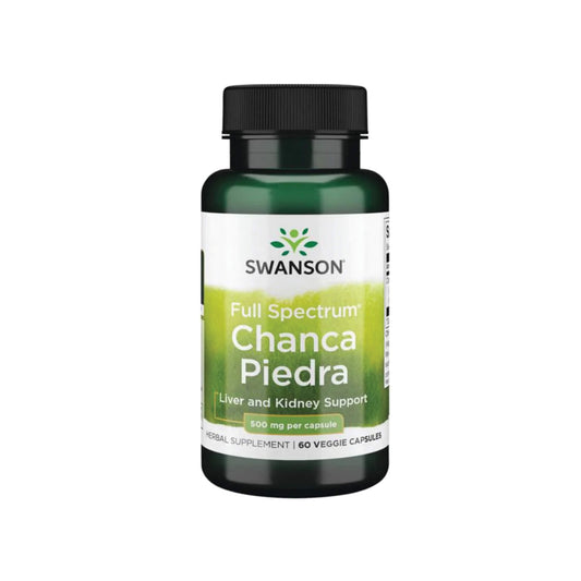 Swanson, Full Spectrum Chanca Piedra, 500mg - 60 Veg Capsules